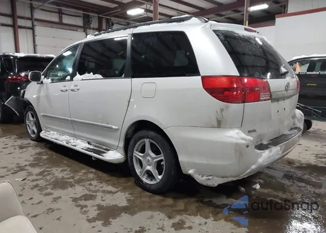 2004 Toyota Sienna Xle Limited из США, поврежденный, VIN 5TDBA22C14S009561